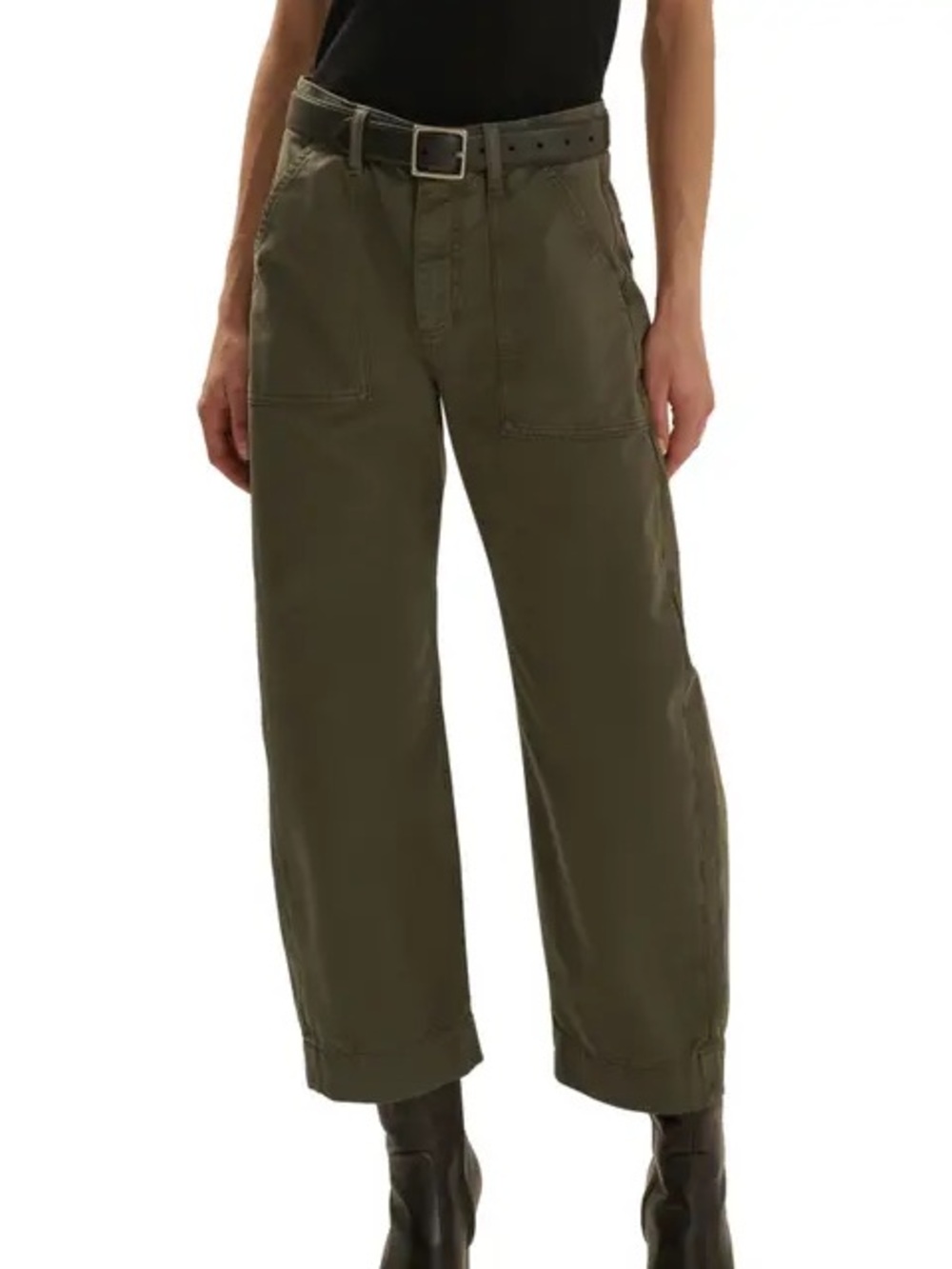 NWT Nordstrom Treasure & Bond Olive Green Utility Pants